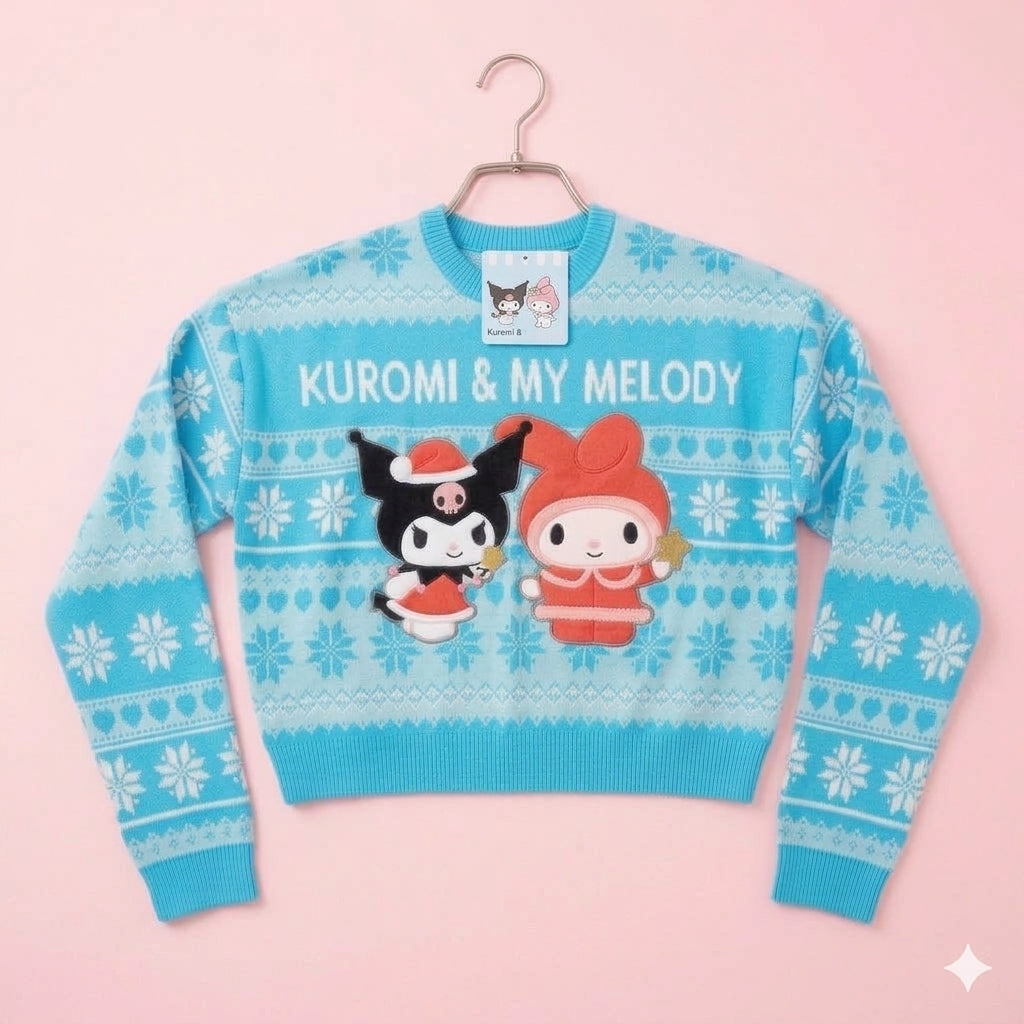 Kuromi & My Melody Sweater Signature Box