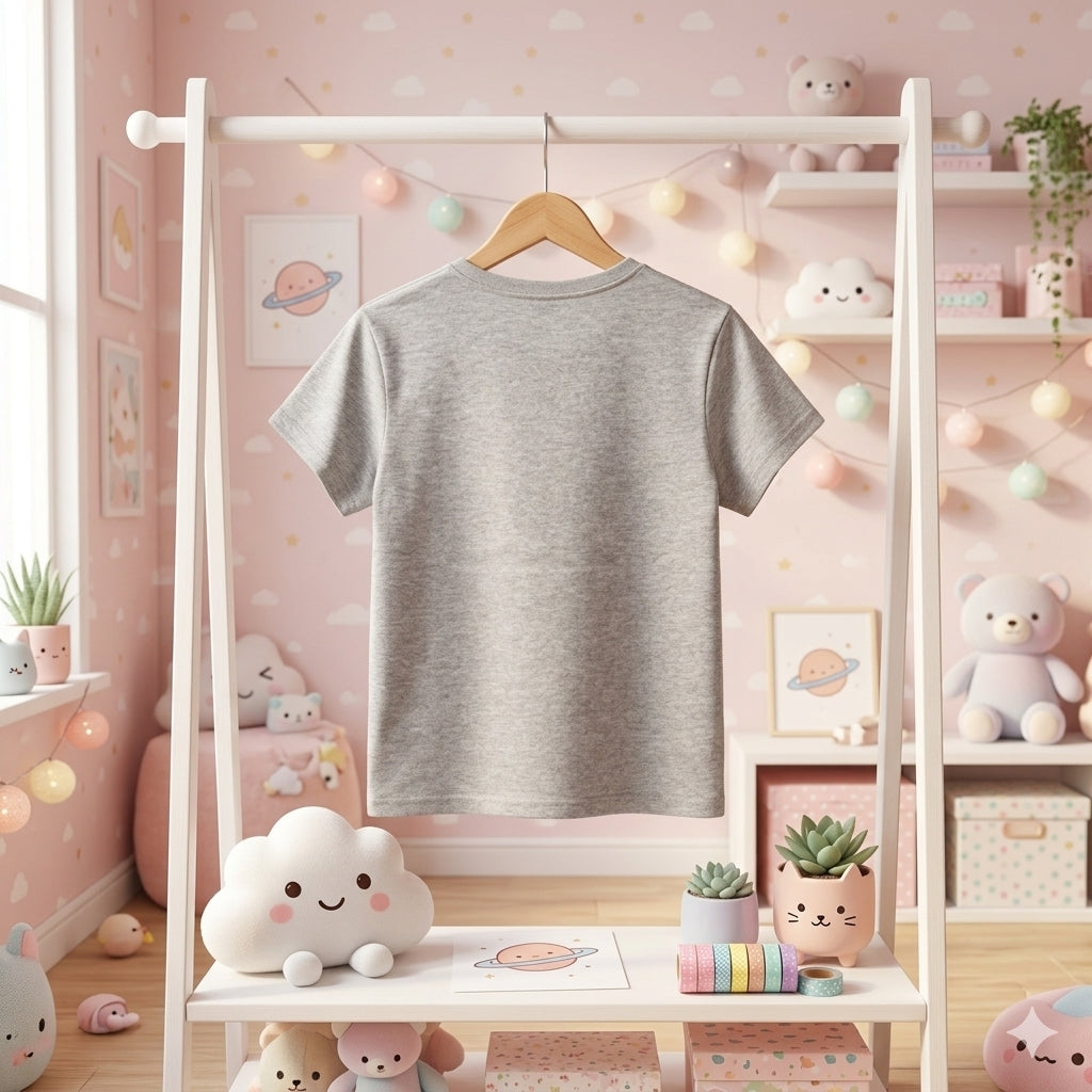 Graphic Ribbed Fitted T-Shirt Signature Box