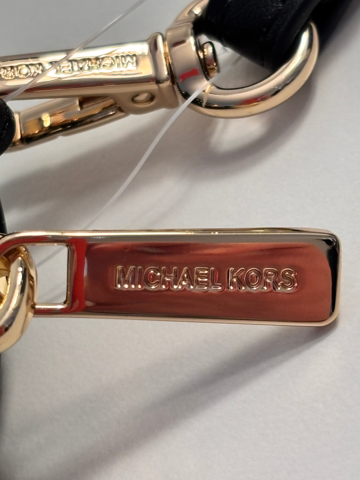 Michael Kors Jet Set Travel Large Pebbled Leather Wristlet