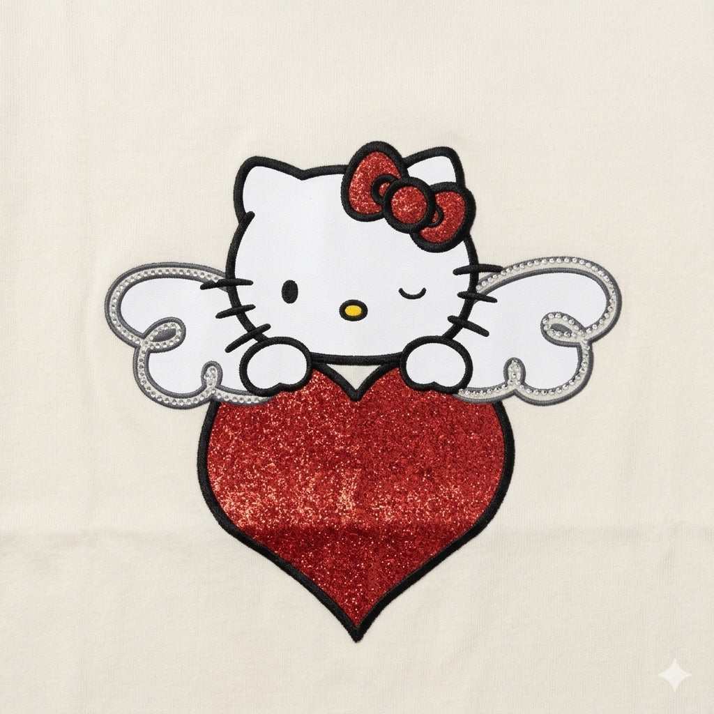 Hello Kitty ❤️ T-Shirt & Sticker Duo Bundle