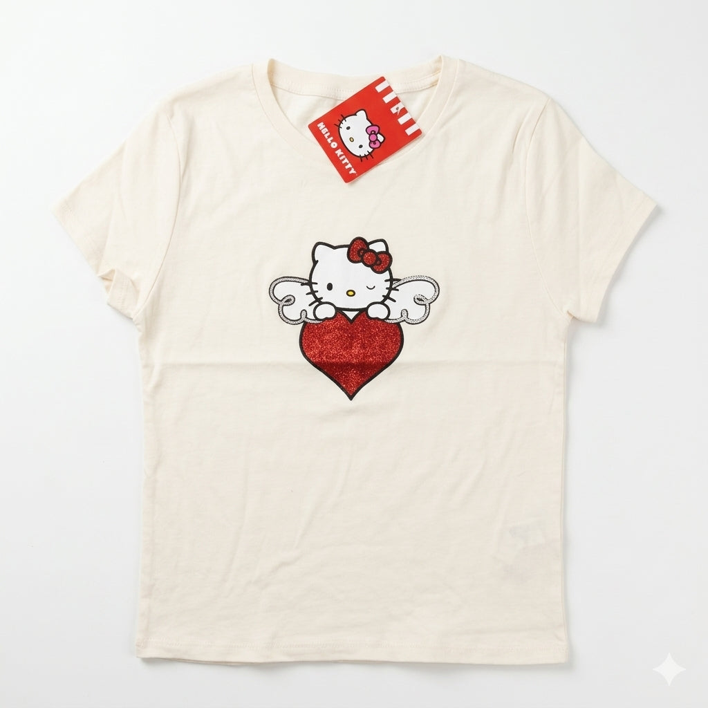Hello Kitty ❤️ T-Shirt & Sticker Duo Bundle