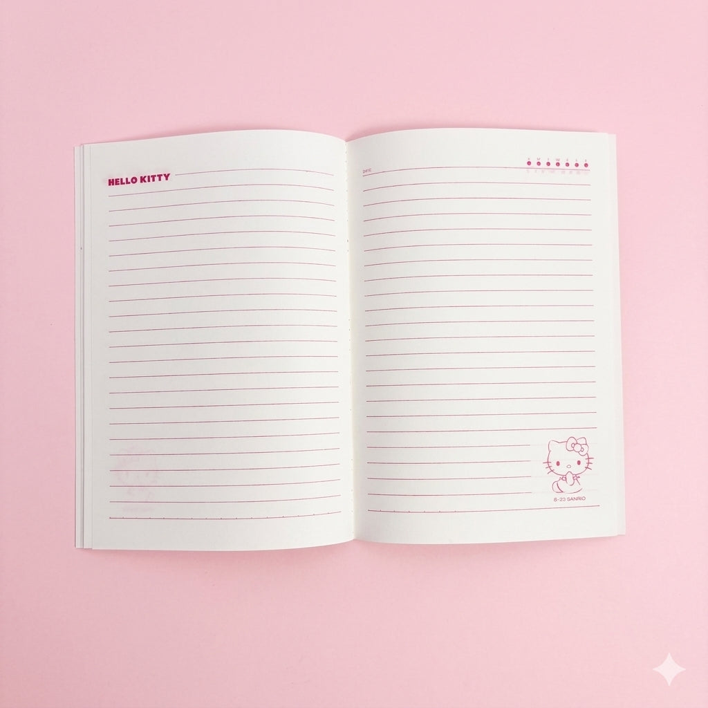 Hello Kitty & Friends T-Shirt & Stationery Trio Set Gift Bundle