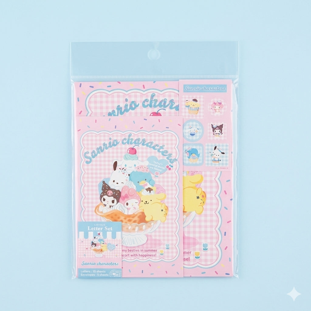 Kuromi Beanie & Letter Set Gift Bundle