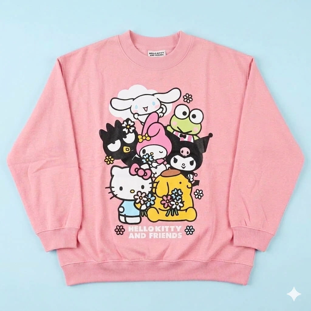 Hello Kitty & Friends Fleece Sweatshirt Signature Box