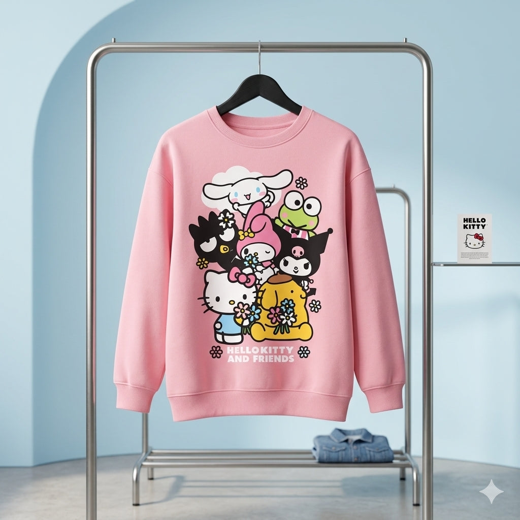 Hello Kitty & Friends Fleece Sweatshirt Signature Box
