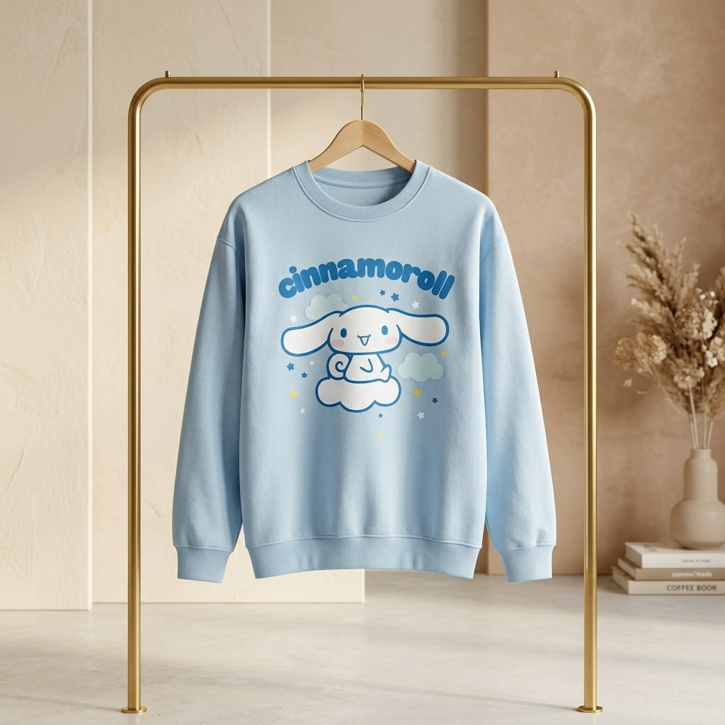 Cinnamoroll Fleece Sweatshirt Signature Box