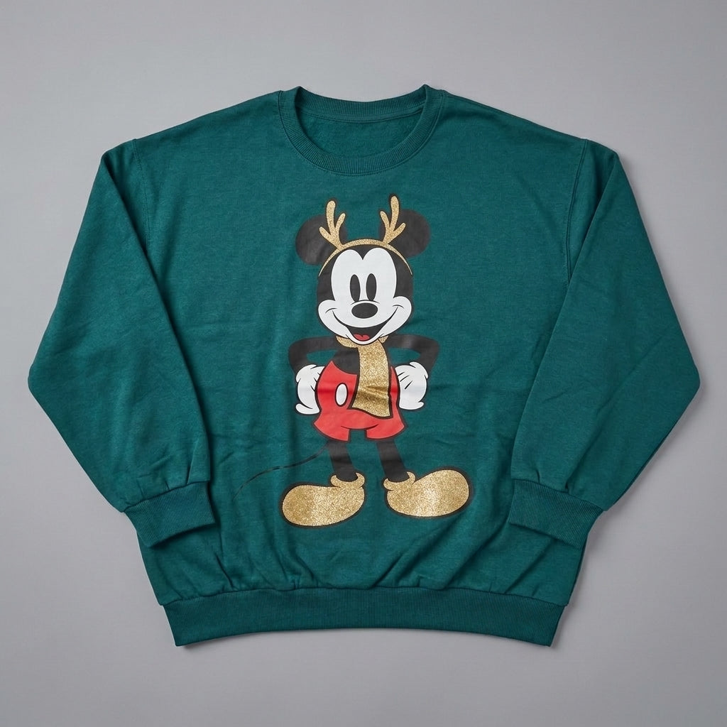 Mickey Christmas Fleece Sweatshirt Signature Box