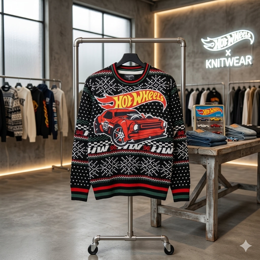 Hot Wheels Sweater Signature Box