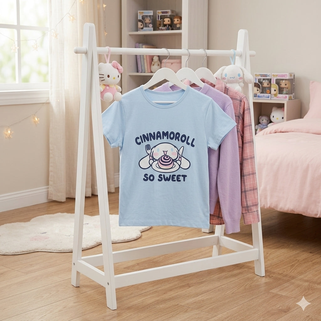 Cinnamoroll HD Print T-shirt & Plush Pant Pajama Set Signature Box