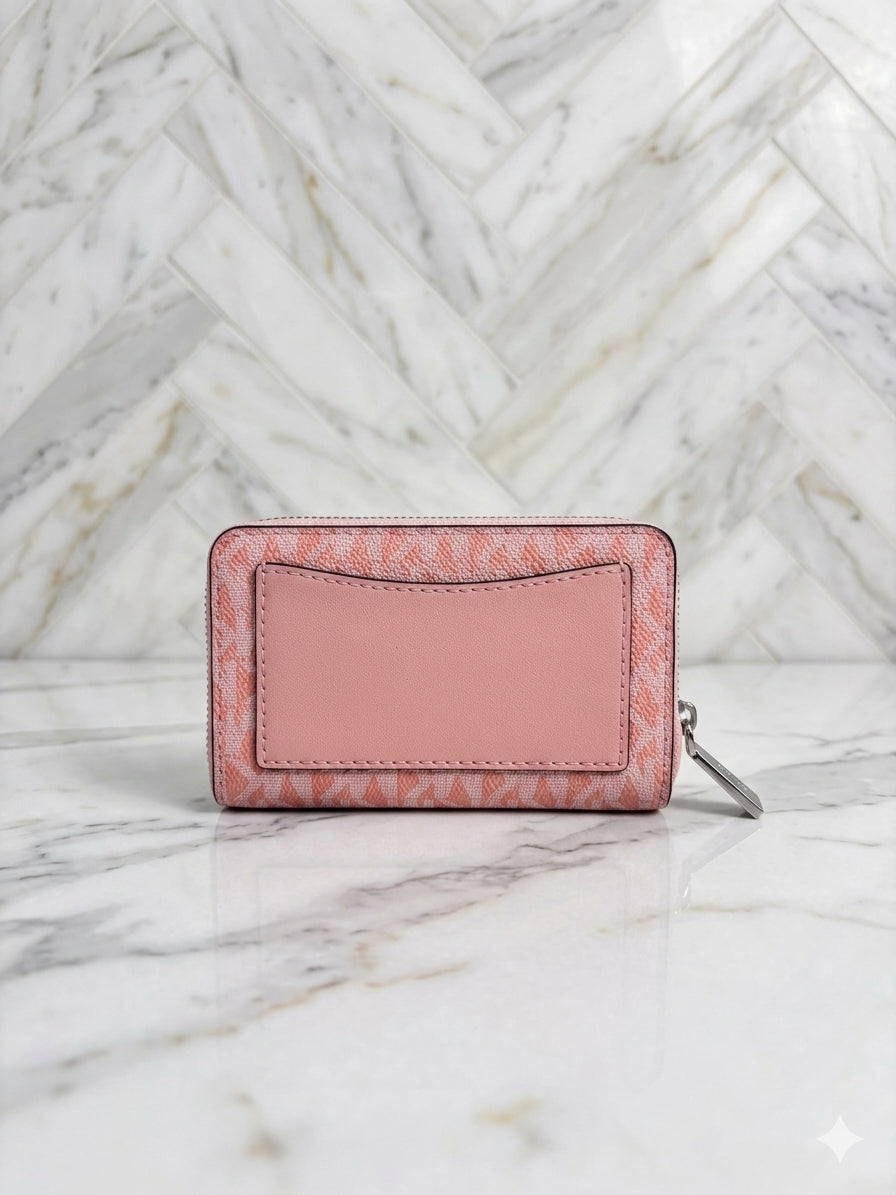Jet Set Small Signature Logo Wallet