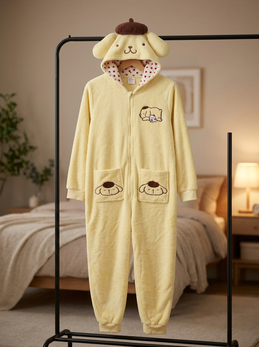 Pompompurin 3D Sherpa Onesie Signature Box
