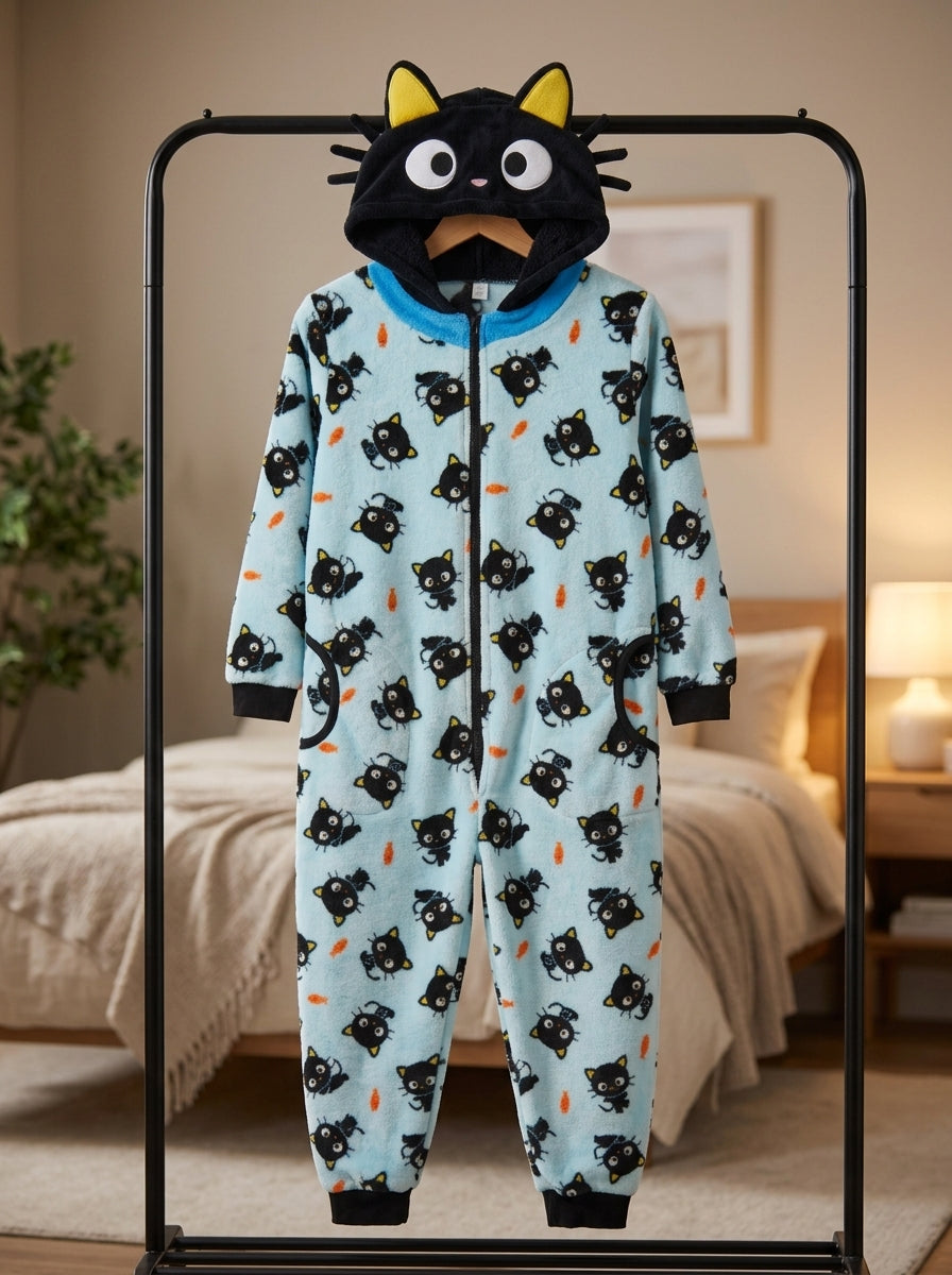 Chococat 3D Sherpa Onesie