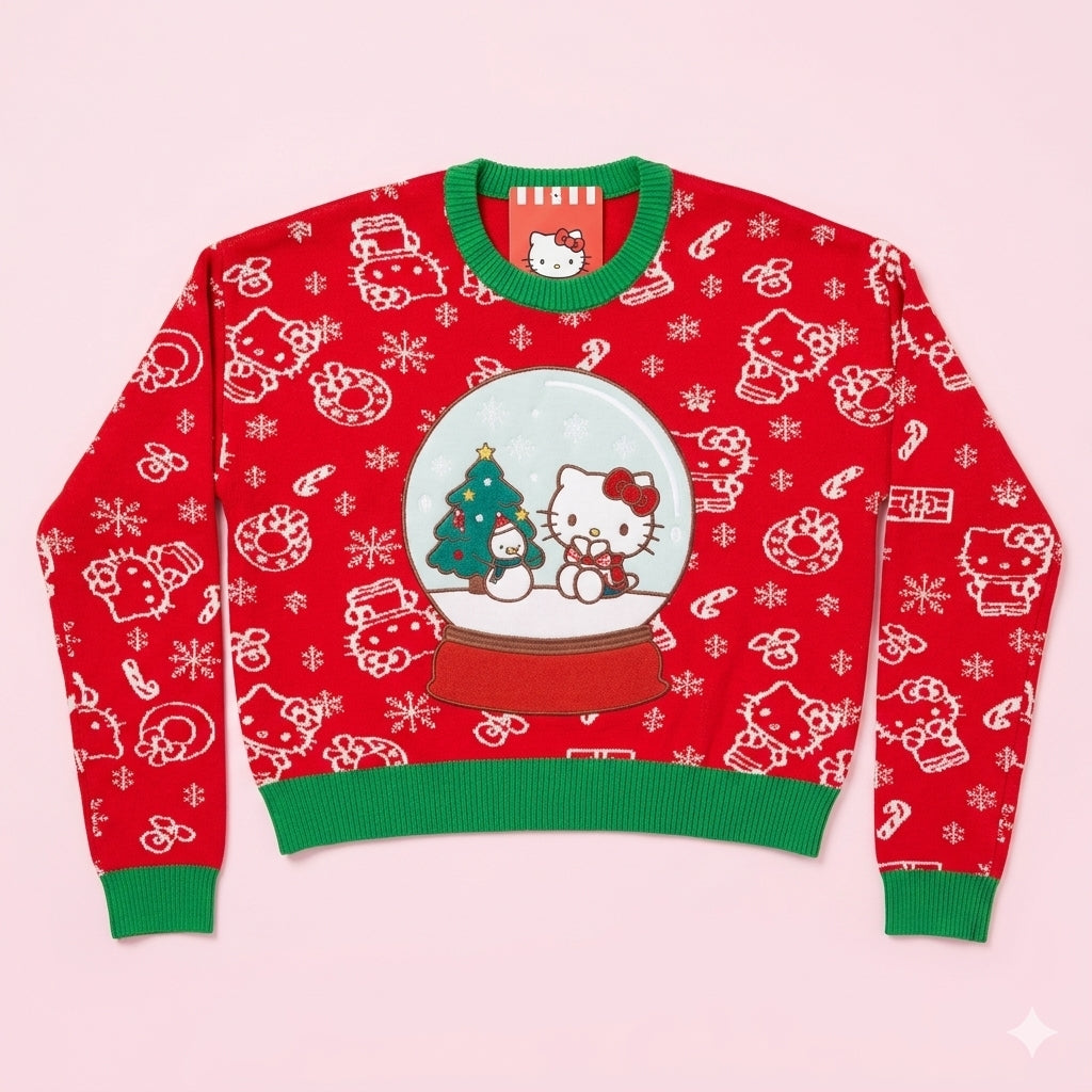 Hello Kitty Snow Globe Sweater Signature Box