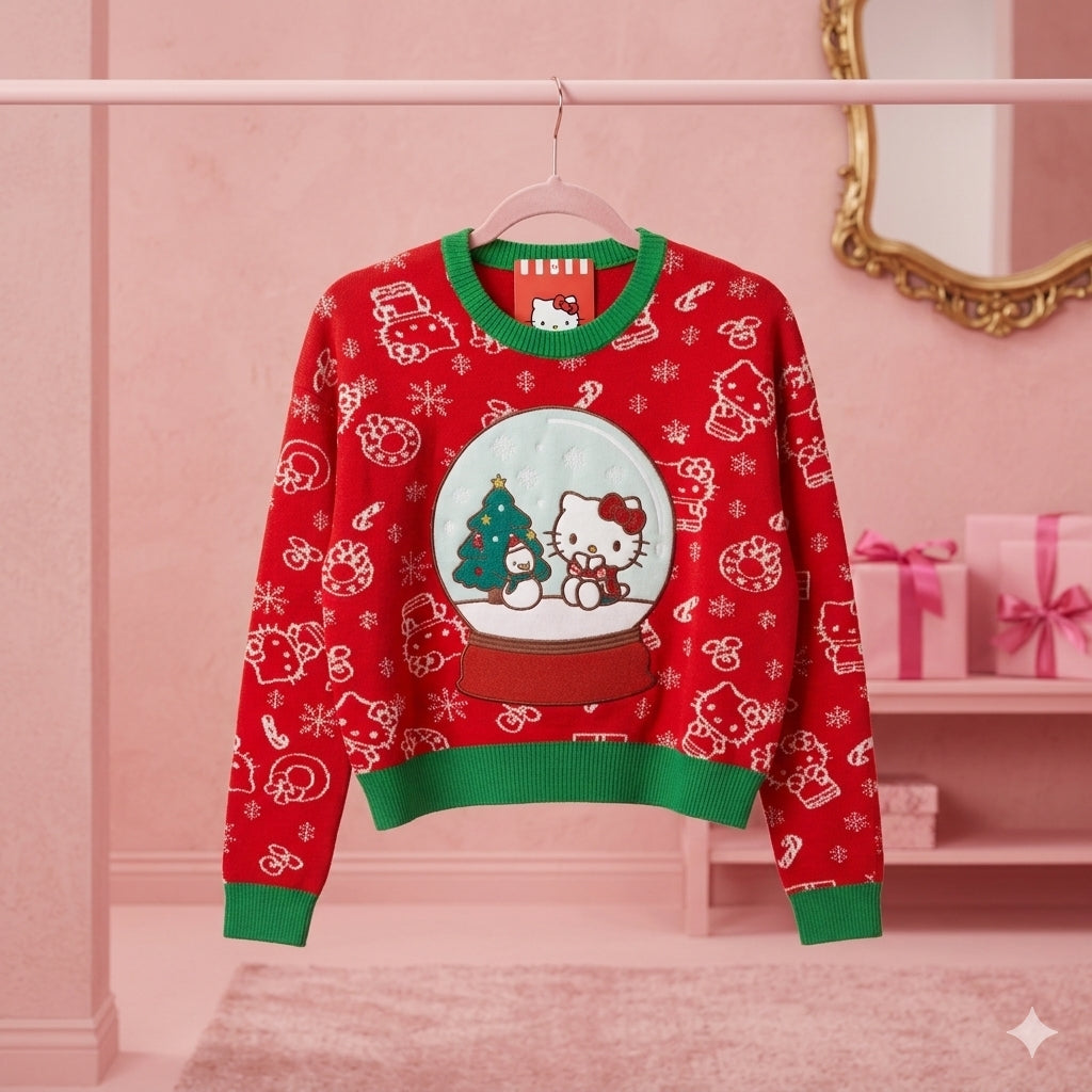 Hello Kitty Snow Globe Sweater Signature Box