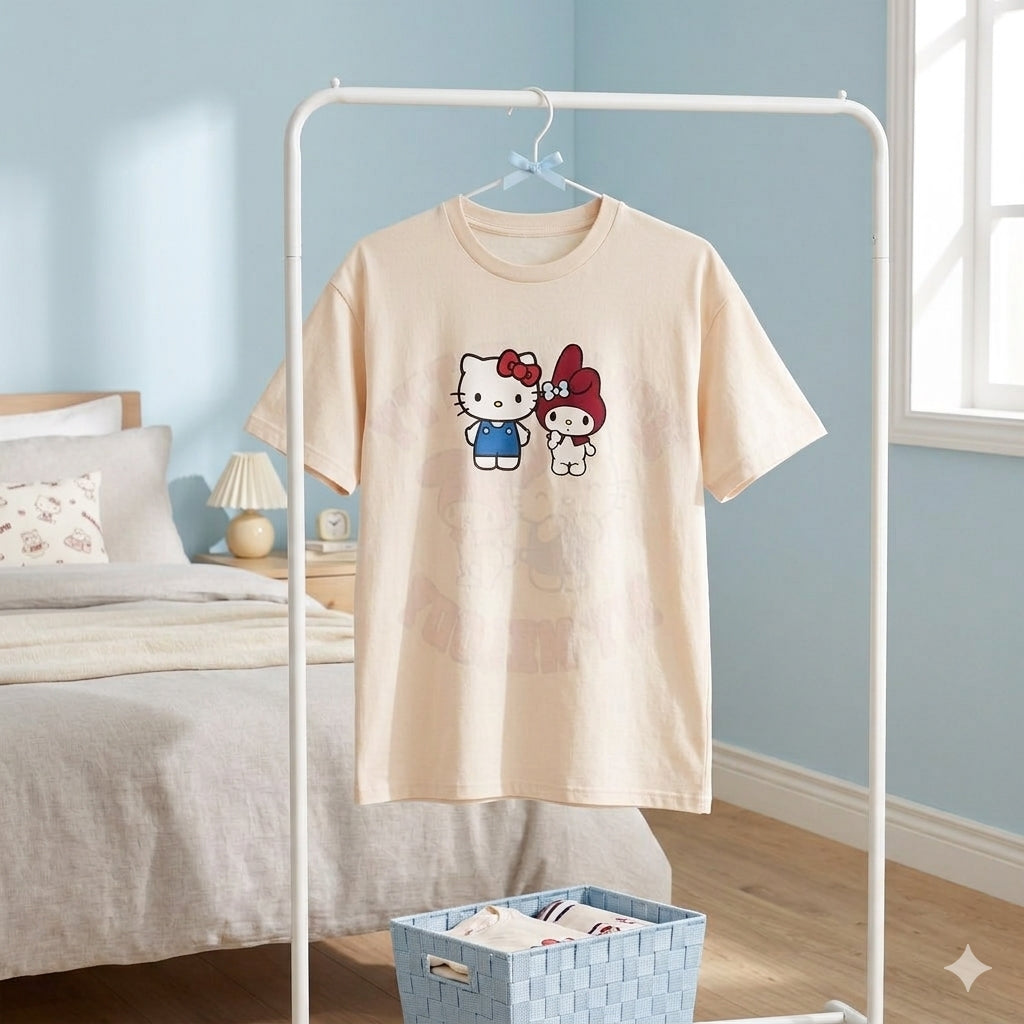 Hello Kitty & Friends T-Shirt & Stationery Trio Set Gift Bundle