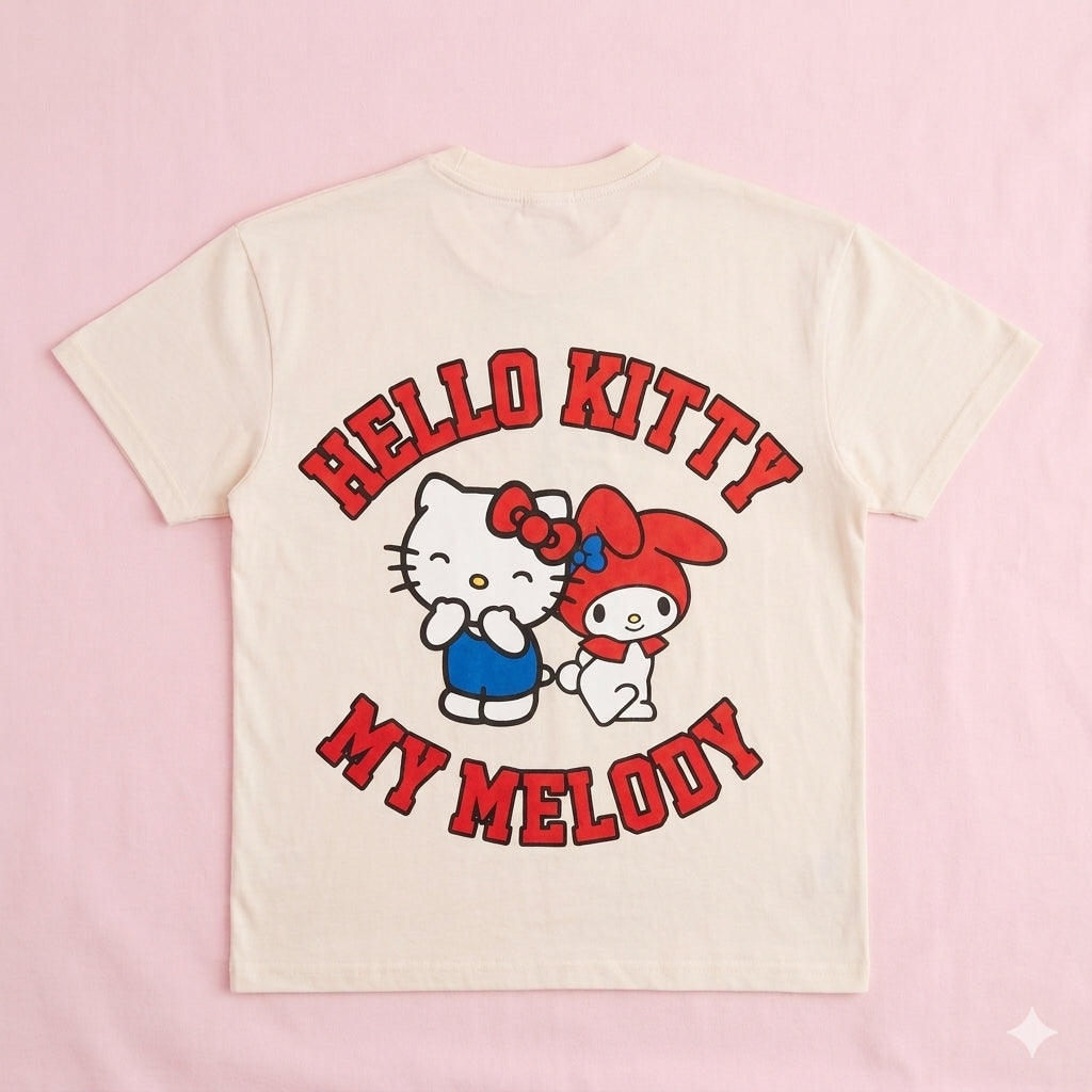 Hello Kitty & Friends T-Shirt & Stationery Trio Set Gift Bundle