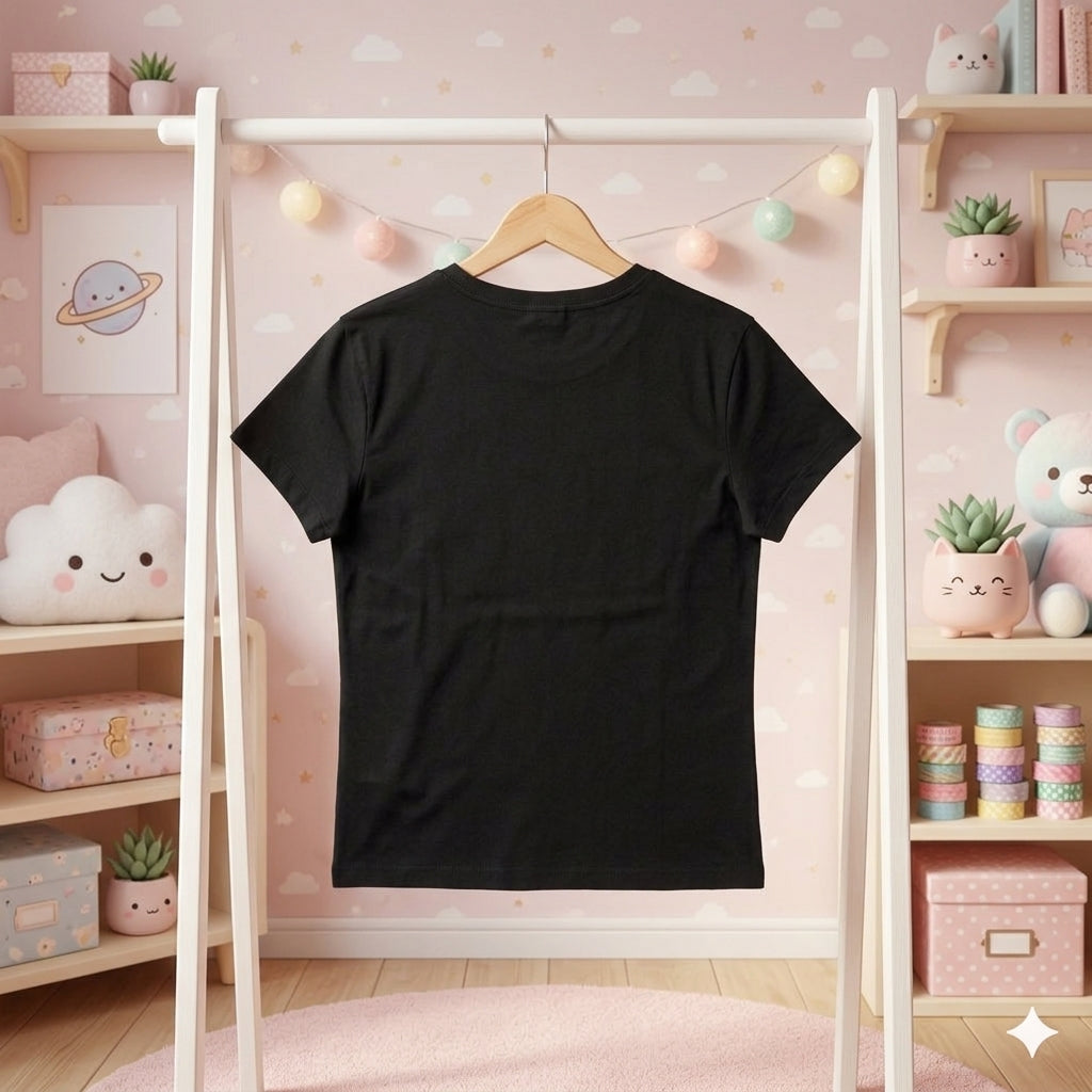 Always on My Mind Graphic Fitted T-Shirt Signature Box